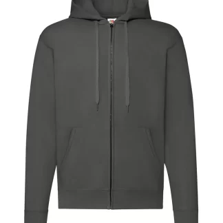 Fruit Of The Loom - Classic Hooded Sweat Zip Jacket - GRAPHITE