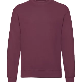 Fruit Of The Loom - Classic Set In Sweat - BURGUNDI