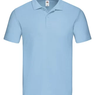 Fruit Of The Loom - Original Polo Piké - SKY BLUE