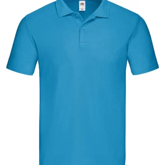 Fruit Of The Loom - Original Polo Piké - AZURE BLUE