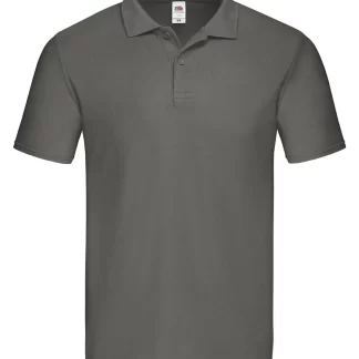 Fruit Of The Loom - Original Polo Piké - LIGHT GRAPHITE