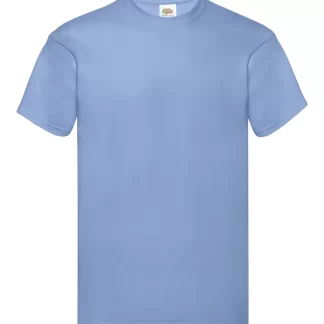 Fruit Of The Loom (Herr) - Original T - SKY BLUE
